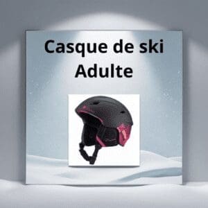 Location casque de ski adulte à Guillestre – modèle Cairn Profil, léger, confortable et sécurisé.